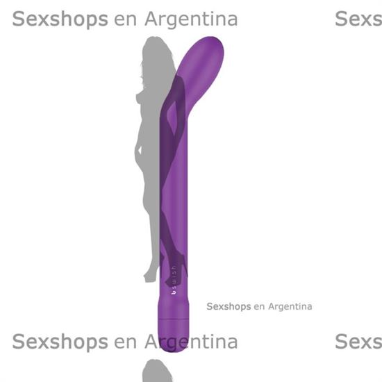 Masajeador de punto g satinado